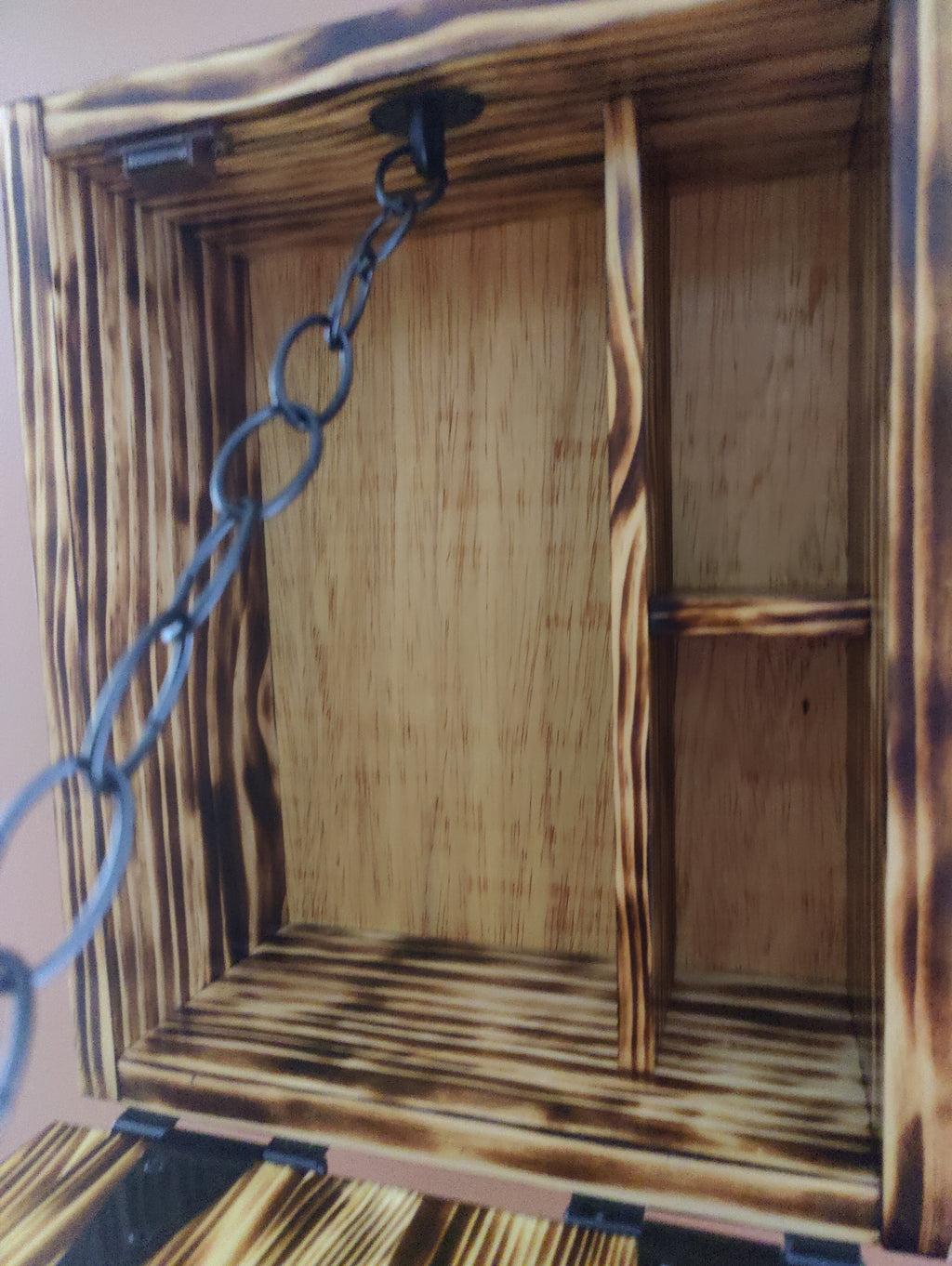 Custom Murphy Bar Liquor Cabinet - Wall Mounted Fold Out - Personalized Engraving - Perfect for Small Spaces Man Caves and Pool Rooms