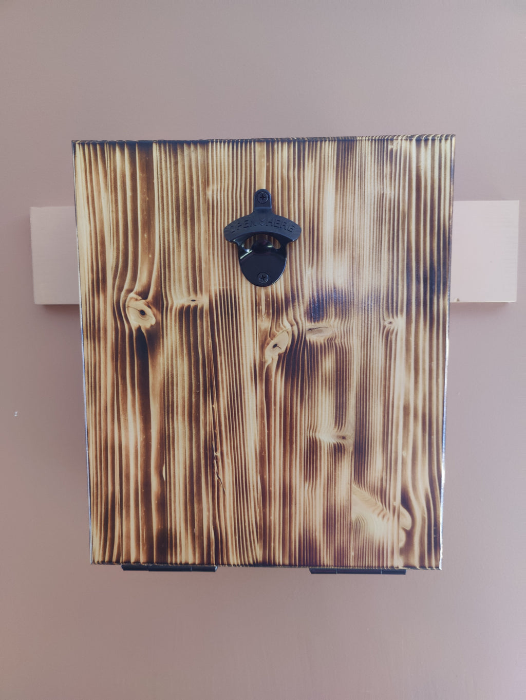 Custom Murphy Bar Liquor Cabinet - Wall Mounted Fold Out - Personalized Engraving - Perfect for Small Spaces Man Caves and Pool Rooms