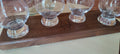 Black Walnut Whiskey Tasting Flight Board