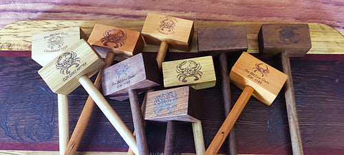 Artisan Hardwood Crab Mallet – Chesapeake Style