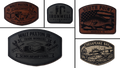 Richardson 112 Hats with Custom Laser Engraved Leatherette Patches