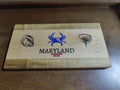 Maryland Themed Charcuterie Tray - Engraved with Oyster, Blue Crab, and Rock Fish - Centerpiece